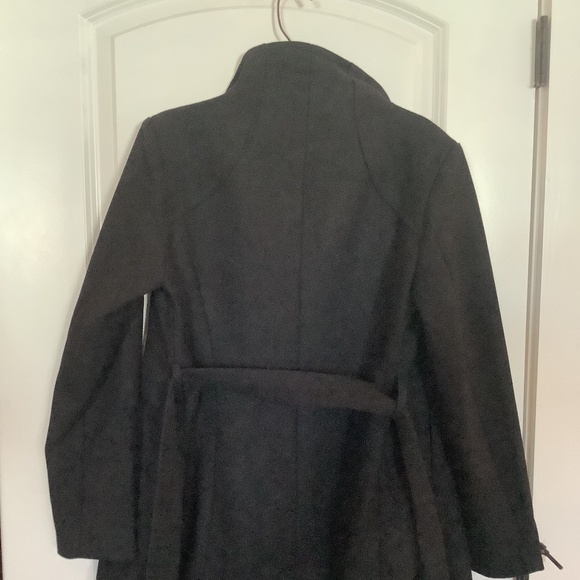 M.A.A.C London Minimalist Wool Coat Size Small - Picture 11 of 13